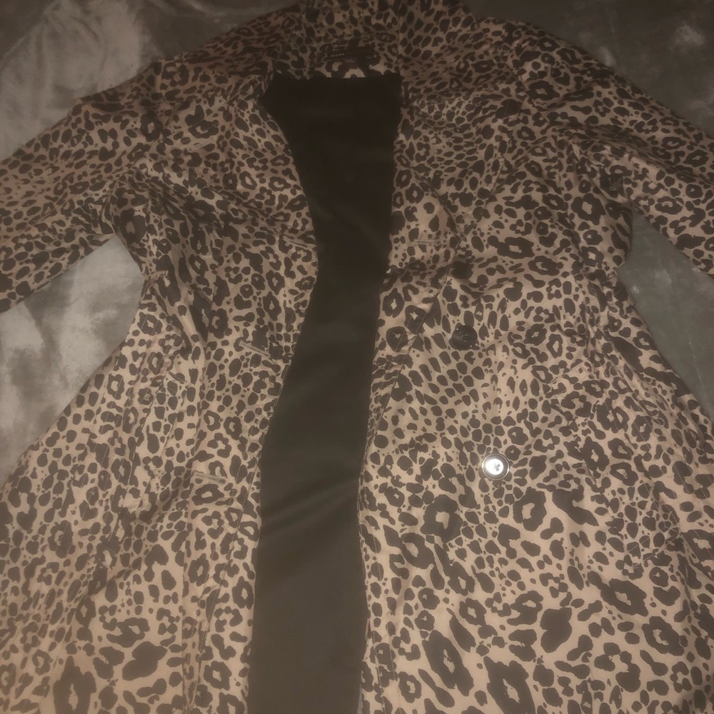 Leopard coat